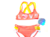 Malla Bikini Con Lentejuelas Reversibles en internet