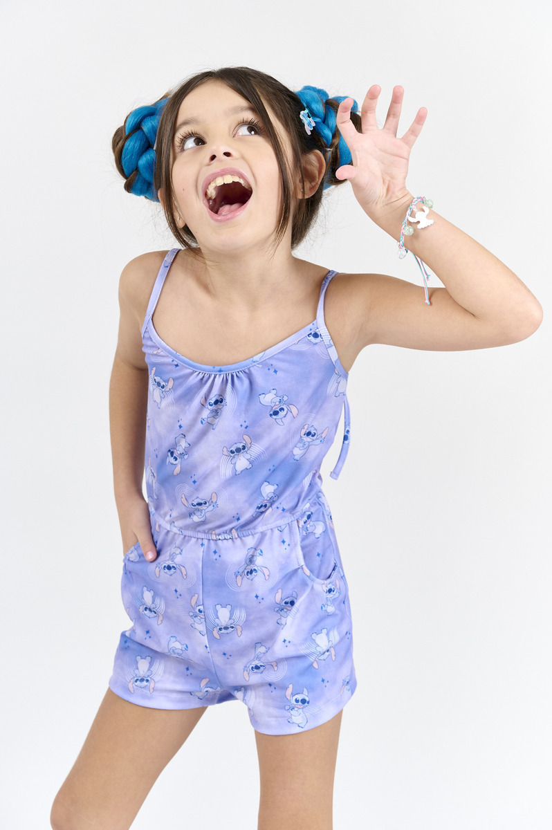 Conjunto Nina Stitch Lila Divertido