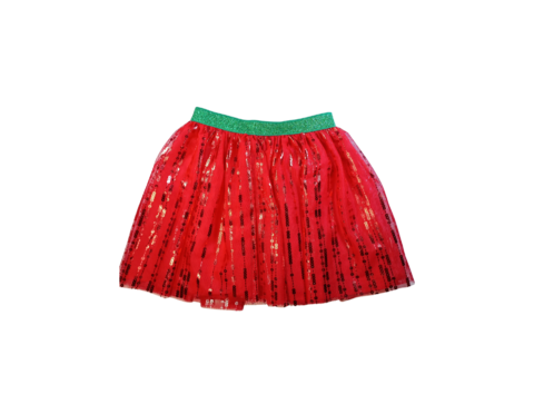 Pollera Falda Tutu Nena Navideño