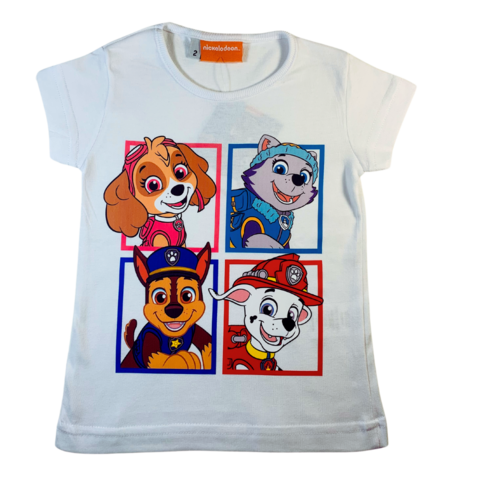 Remera Paw Patrol Chase Skye Marshall Everest