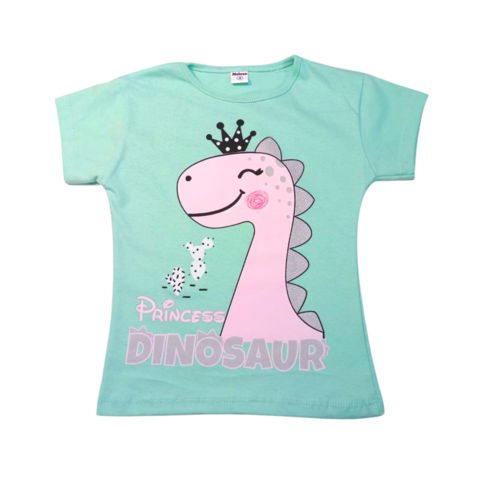 Remera Princesa Dinosaurio