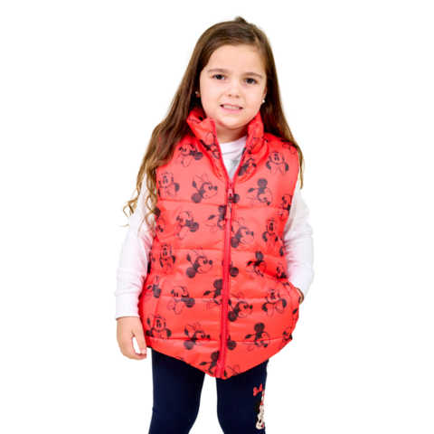 Chaleco Puffer Minnie Mouse