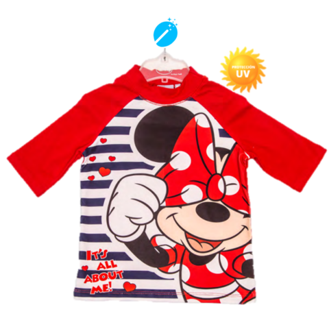 Remera Uv Minnie Mouse