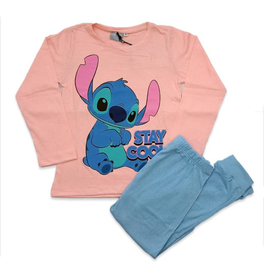 Pijama Lilo Y Stitch Coral - Comprar en Cochitas