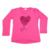 Remera Corazon Rosa Lentejuelas Reversibles en internet