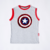 Musculosa Capitán América Lentejuelas - comprar online