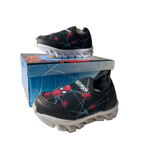 Zapatillas Spiderman Con Luces