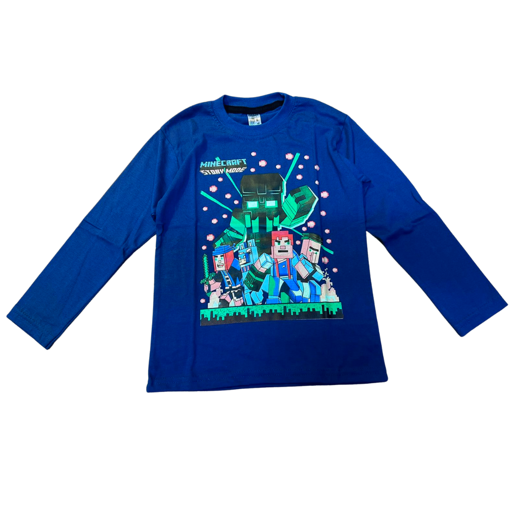 Remeras minecraft niños hotsell
