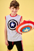 Musculosa Capitán América Lentejuelas en internet