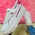 Tênis feminino puma new plataforma calçado branco com rosa - comprar online