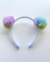 Kit 5 Tiaras Pompom Urso - Candy Colors - comprar online