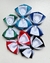 Kit 5 Laços em X com Gravata Grande Pespontado - CG13-ESC - Coleção Escolar - loja online