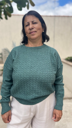 BLUSA HELOH TRICÔ CASHMERE TRAMA na internet