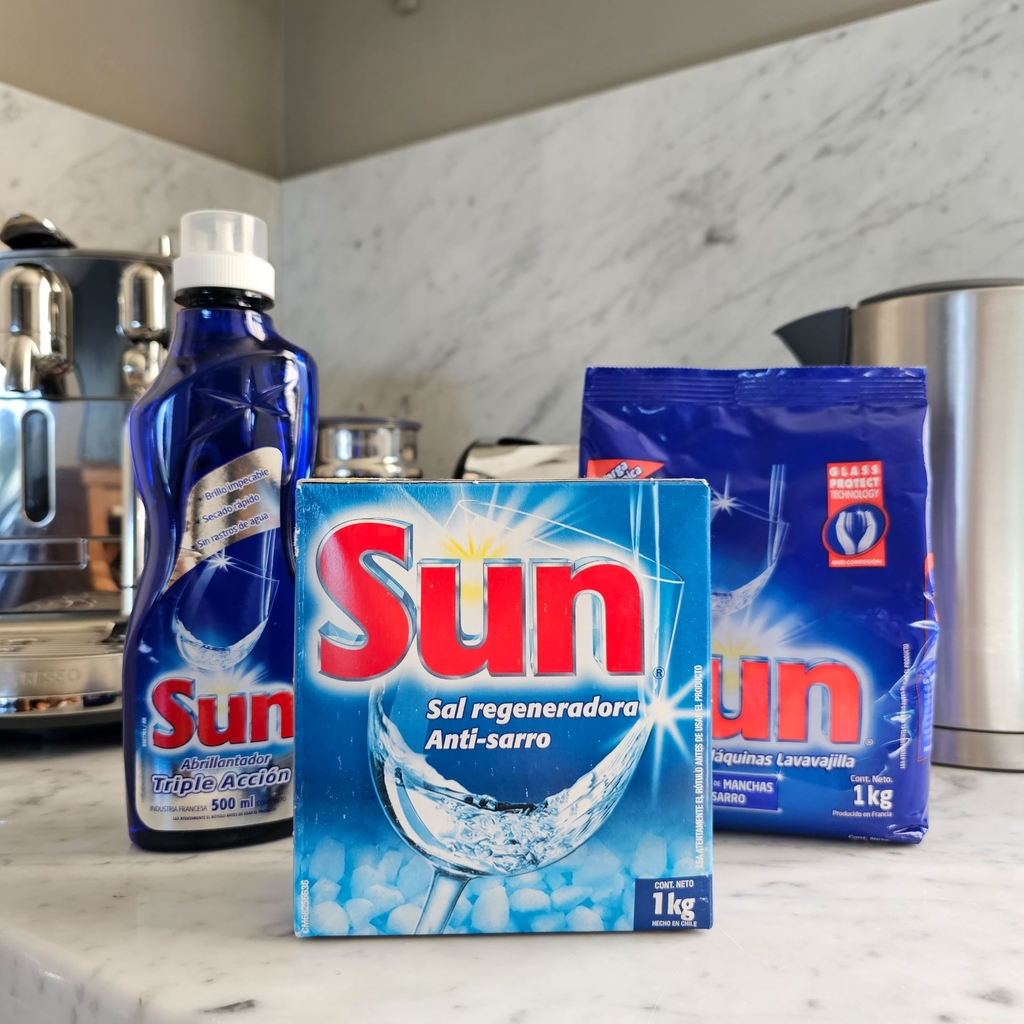 Sal regeneradora para lavavajillas SUN 1 kg