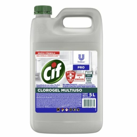 Cloro gel multiuso Cif 5 lts