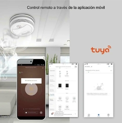 Detector De Humo Inteligente Con Wifi Tuya Smart - comprar online