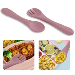 Set Alimentacion Bebe Plato Antideslizante Silicona Completo en internet