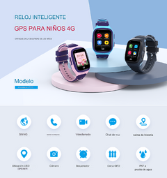 Reloj Para Ninos Inteligente Ubicacion Tiempo Real Gps Video Llamada