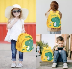 Mochila Escolar Infantil Dinosaurio Thouse 3D