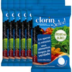 Clorin Salad (6 unidades) - Desinfetante para Hortifrutícolas - comprar online