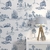 FAIXA TOILE DE JOUY | NATURE COLLECTION | REF. N09.F.102 - Muse Wallpapers