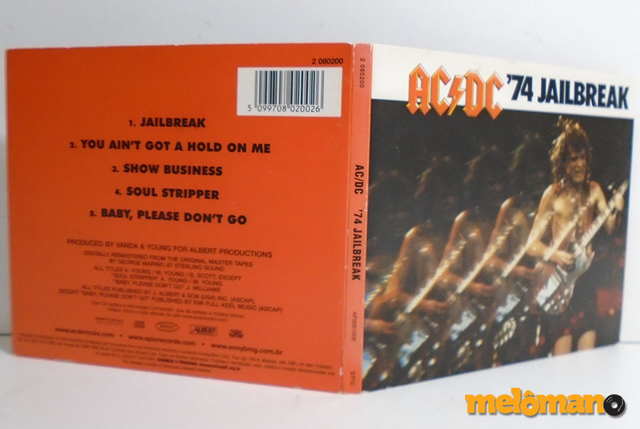 CD AC/DC - 74 Jailbreak (1984)