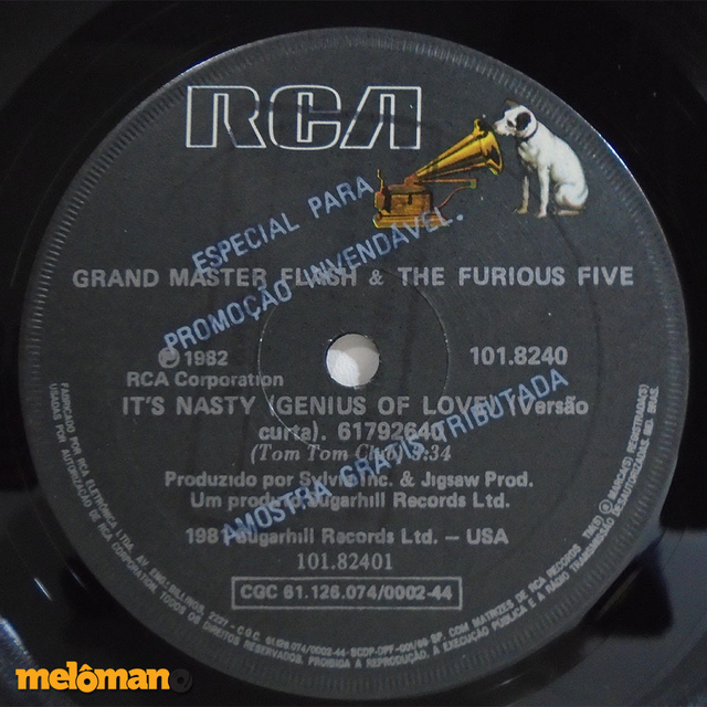 Grandmaster Flash & The Furious Five - It's Nasty (Genius Of Love)