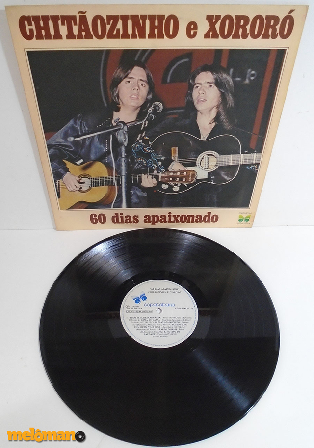 Vinil Chitãozinho & Xororó - 60 Dias Apaixonado (1979)