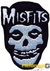 Patch Bordado Termocolante Misfits Logo Caveira Danzig Punk
