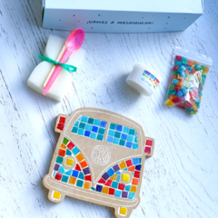Kit de Mosaico Infantil - Minivan - tienda online