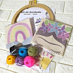 kit de Bordado Infantil - Arcoíris + Frida - comprar online