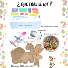 Kit de Mosaico Infantil - Flor con Espejo - comprar online