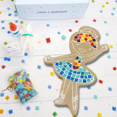 Kit de Mosaico Infantil - Bailarina