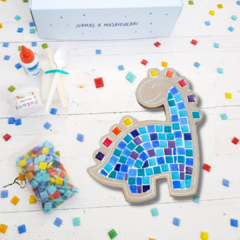 Kit de Mosaico Infantil - Dinosaurio - comprar online