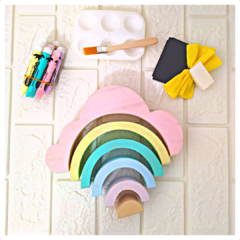 Kit Arte Infantil Montessori - Nube - comprar online