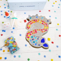 Kit de Mosaico Infantil - Sirena