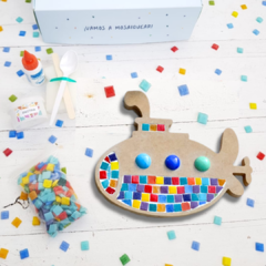 Kit de Mosaico Infantil - Submarino