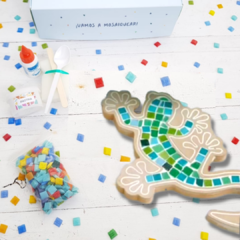 Kit de Mosaico Infantil - Iguana