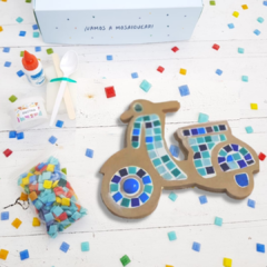 Kit de Mosaico Infantil - Moto - comprar online
