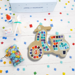 Kit de Mosaico Infantil - Moto