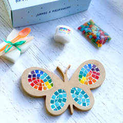 Kit de Mosaico Infantil - Mariposa - tienda online