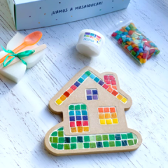 Kit de Mosaico Infantil - Casita - tienda online