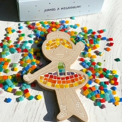 Kit de Mosaico Infantil - Bailarina