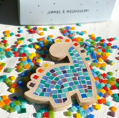 Kit de Mosaico Infantil - Dinosaurio en internet