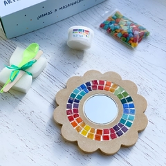 Imagen de Kit de Mosaico Infantil - Flor con Espejo