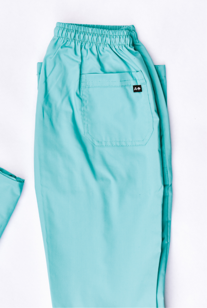 Pantalon Verde Agua Mujer l Ambo entallado