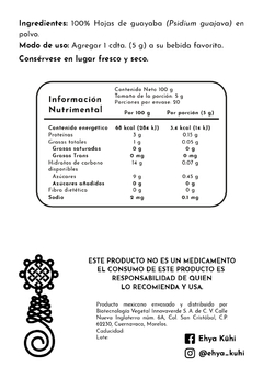 Hoja de guayaba · 100 g - comprar en línea