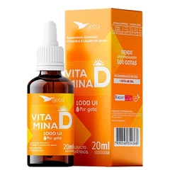 Vitamina D 1000UI em Gotas - 20ml