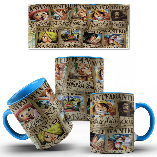 Caneca Anime One Piece Luffy chibi Vários Personagens - TackoSC - Caneca -  Magazine Luiza