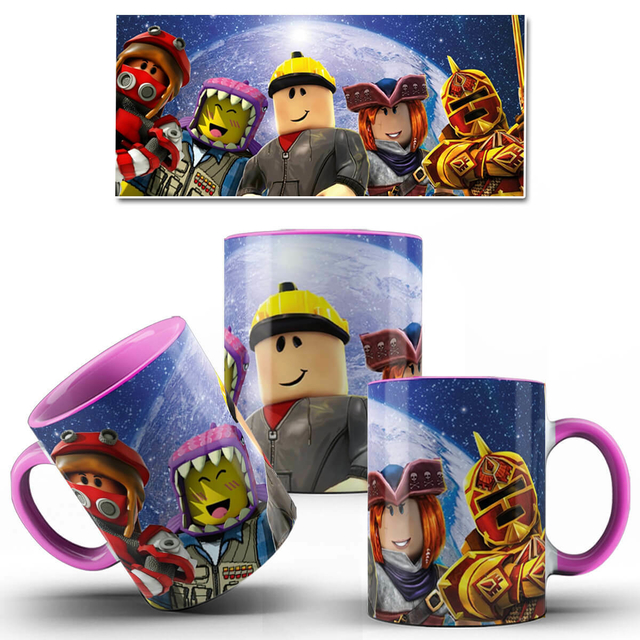 Caneca Jogo Roblox Personagens - Infinity Geek Store